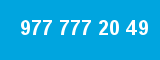 977 777 20 49